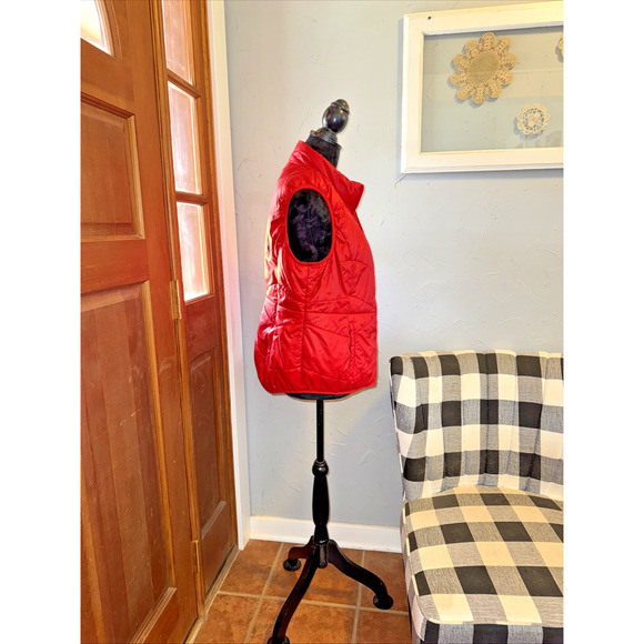 Flirtitude Active Red Puffy Vest XL - Picture 4 of 8